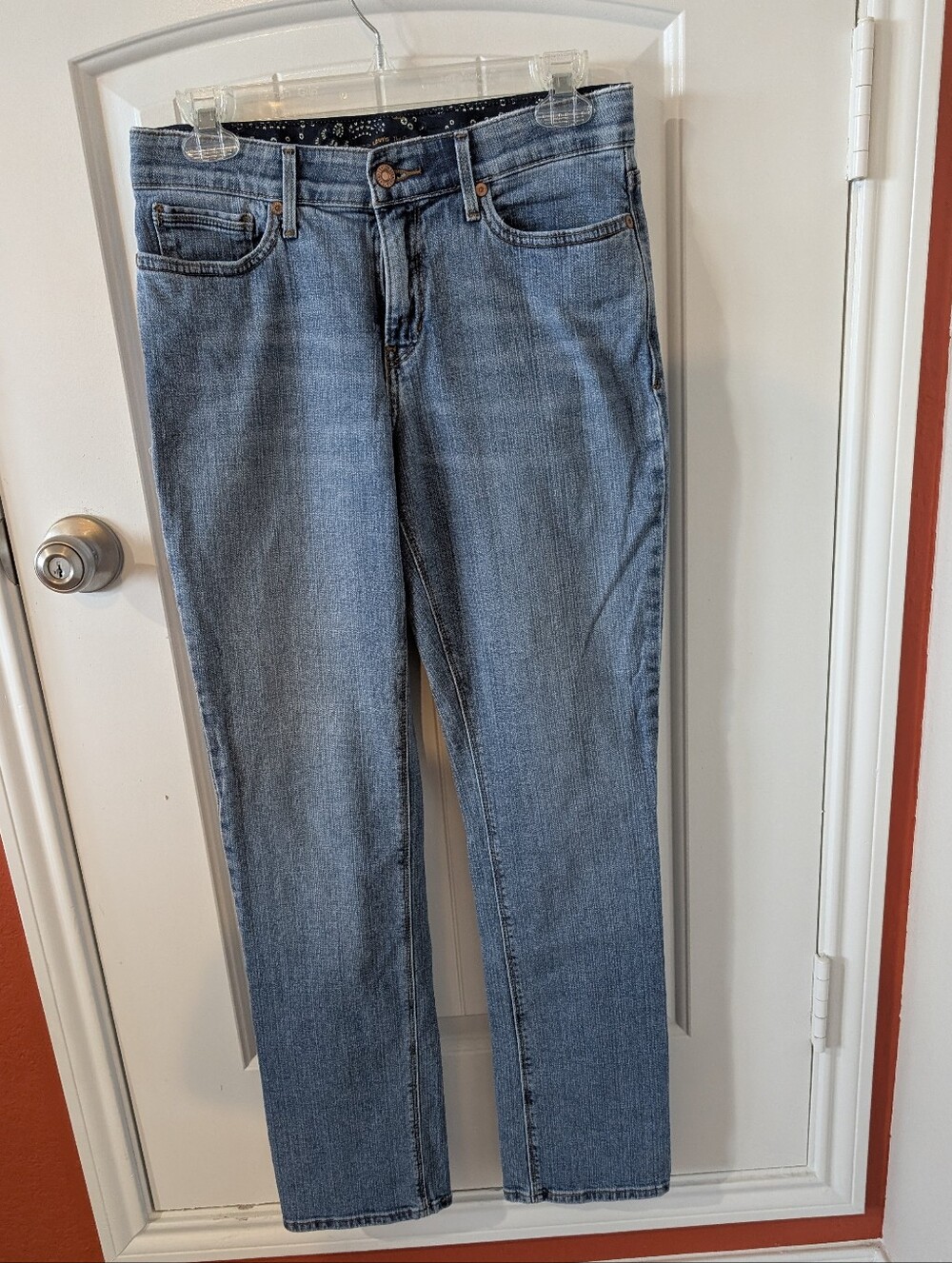 LEVI'S Classic Light Blue Straight-Leg Jeans